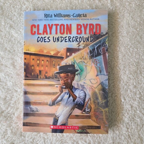 5/$20 Scholastic Clayton Byrd Goes Underground Paperback Book - Picture 1 of 2